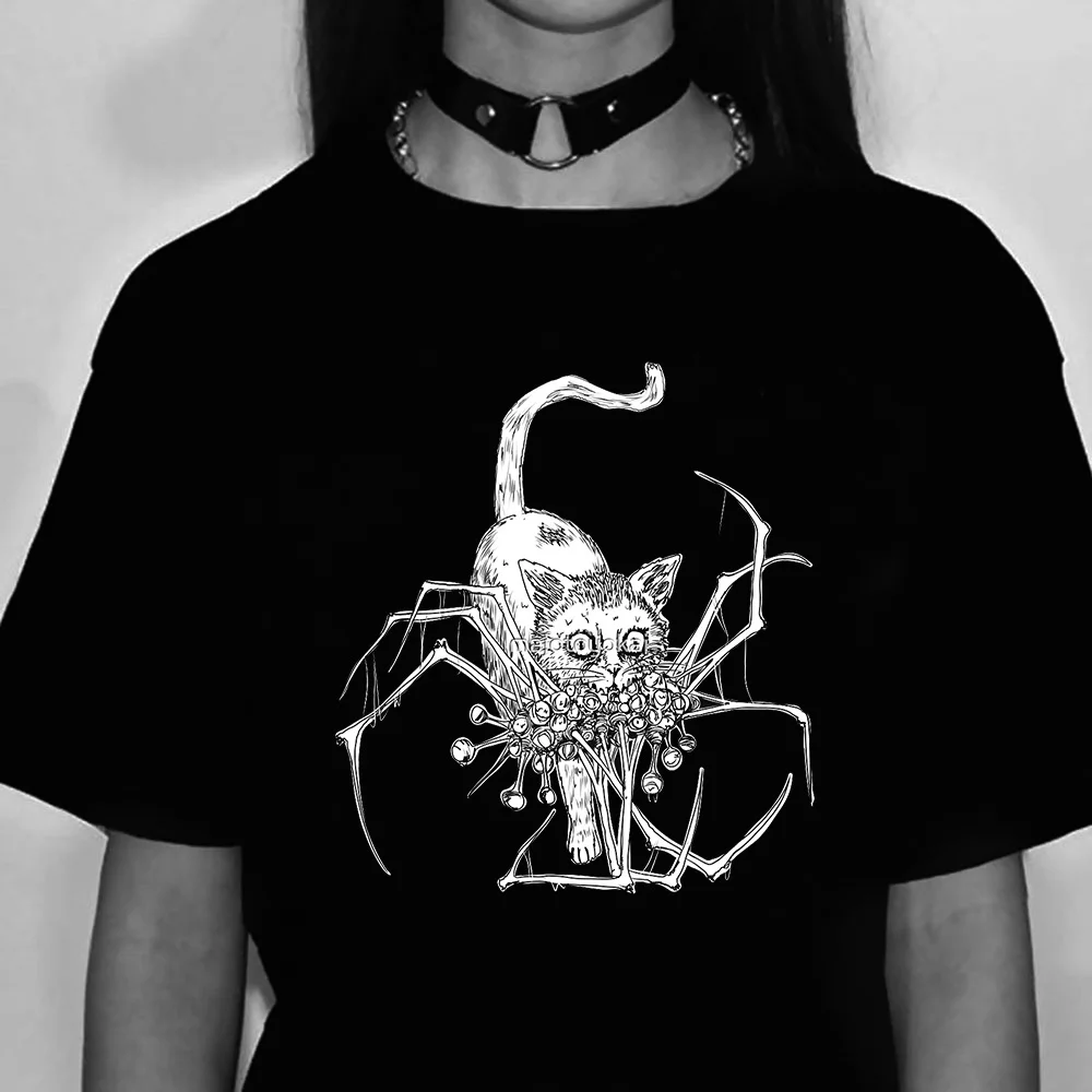 

Junji Ito top women streetwear tshirt girl streetwear manga graphic clothes