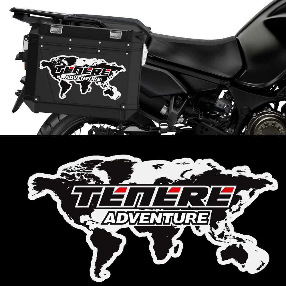 

Luggage Aluminium Trunk Cases Tank Pad Protection Stickers For YAMAHA ADVENTURE TENERE 700 1200 XT 1200XT SUPER 2018 2019 2020