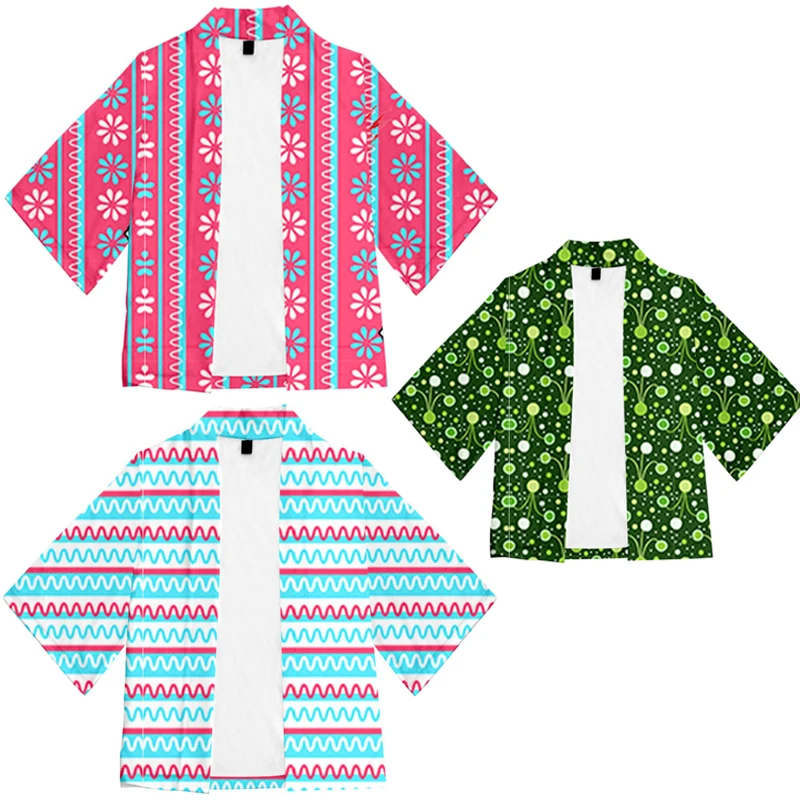 

Tokyo Revengers Cosplay Cloaks Tokyo Manji Draken Kimono Anime Ken Ryuguji Short Sleeve Haori Casual Streetwear Women Men