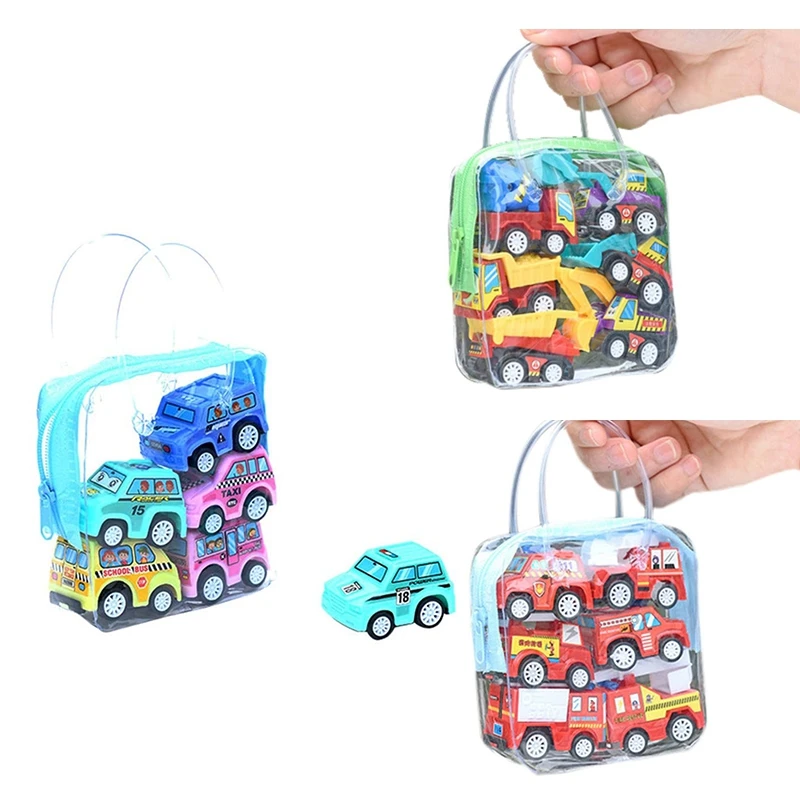 

Children's Cartoon Mini Inertial Pull Back Car Set, Toy Car Model, Children's Toy