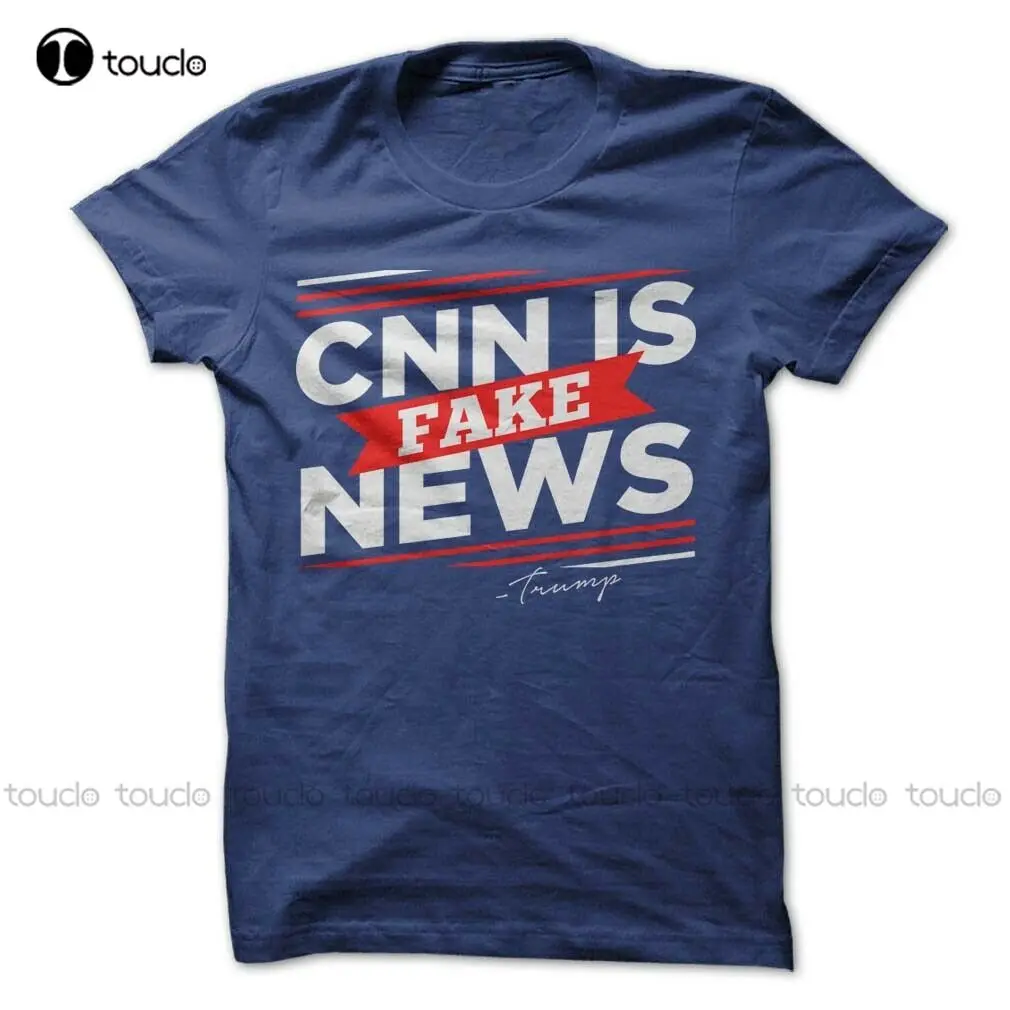 

Футболка с изображением Дональда Трампа, президента Cnn, имитация новостей, футболка «сделать Америку прекрасной», унисекс, женская и Мужска...