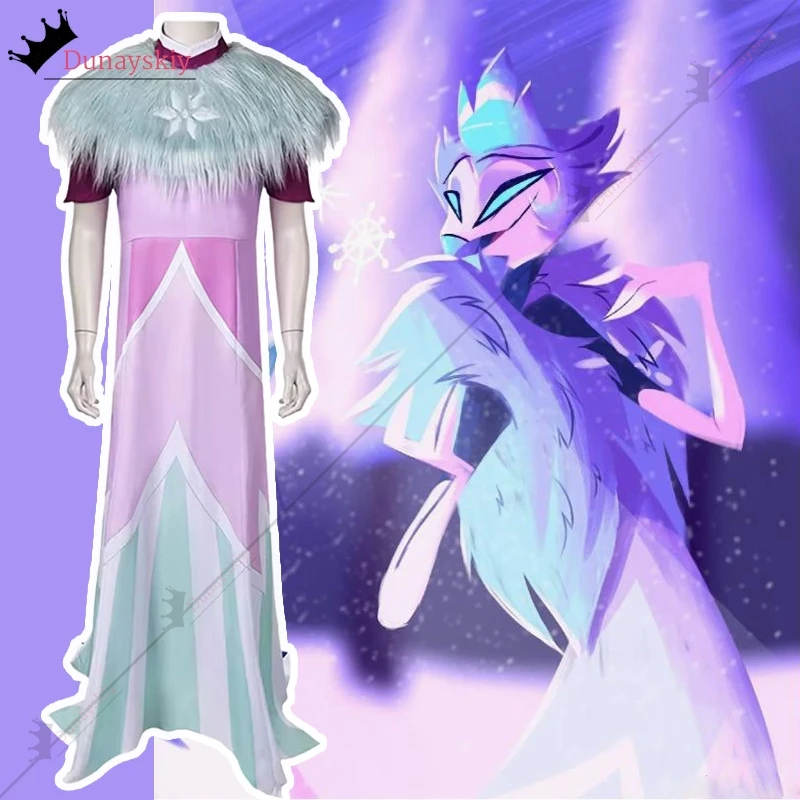 Костюм для ролевых игр с героями мультфильмов Helluva костюм Хэллоуина длинная юбка