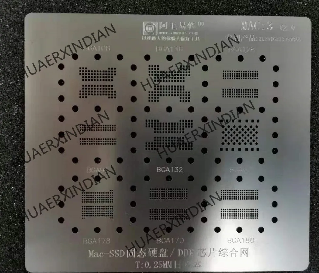 Mac: 3 MAC-SSD SSD чип DDR интегрированная стальная сеть Bga178 170 180 108 128 высокое качество |