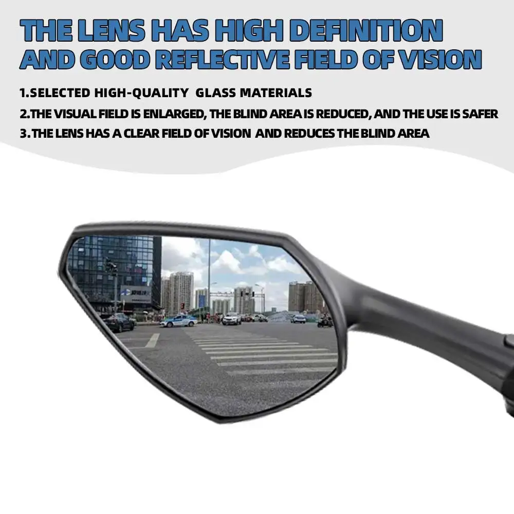 Широкоугольные зеркала заднего вида для HONDA CBR650R CBR500R CBR 650 R 650R CB 500 боковые
