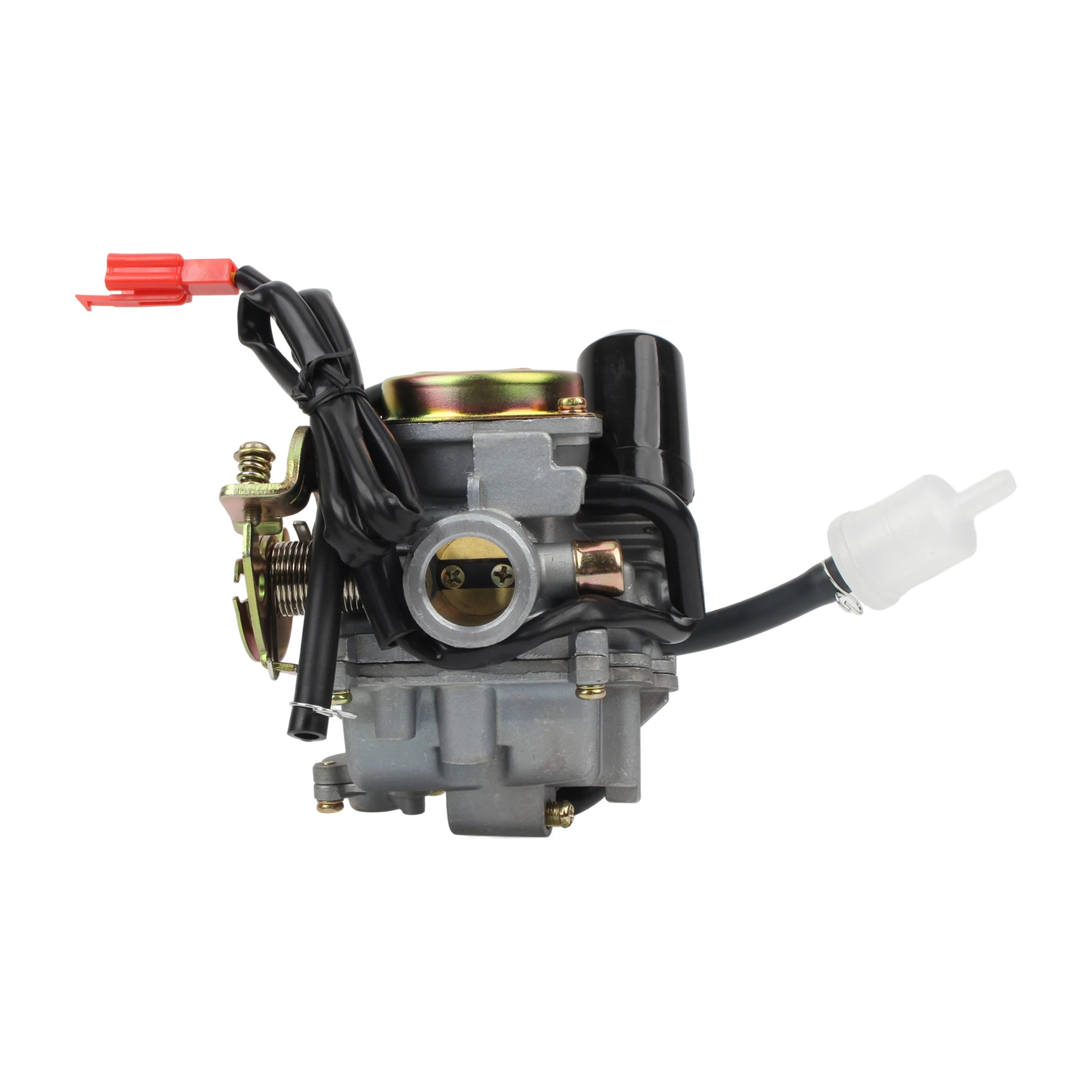 Фото Карбюратор PD18J 18 мм для мотоциклов GY6 50cc 60cc 137qma 139qmb, скутеров, мопедов, квадроциклов, картов, запчасти для двигателя №4