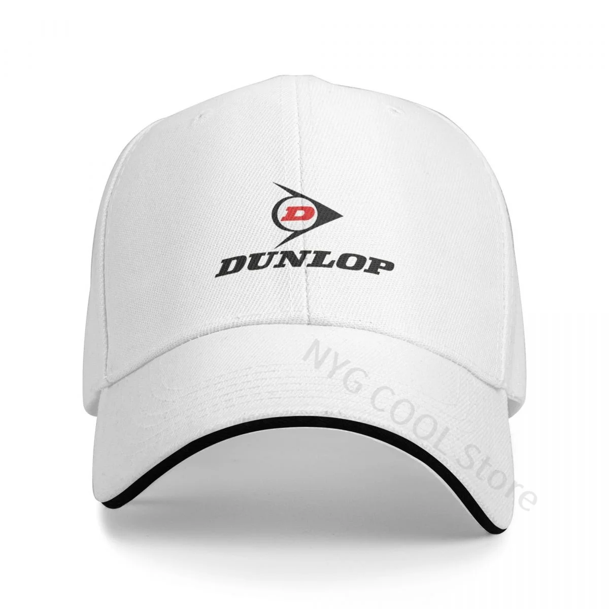 

Multiple Colour Dunlops Baseball Cap Peaked Cap Adjustable Dad Hat Shade Sport Baseball Hats