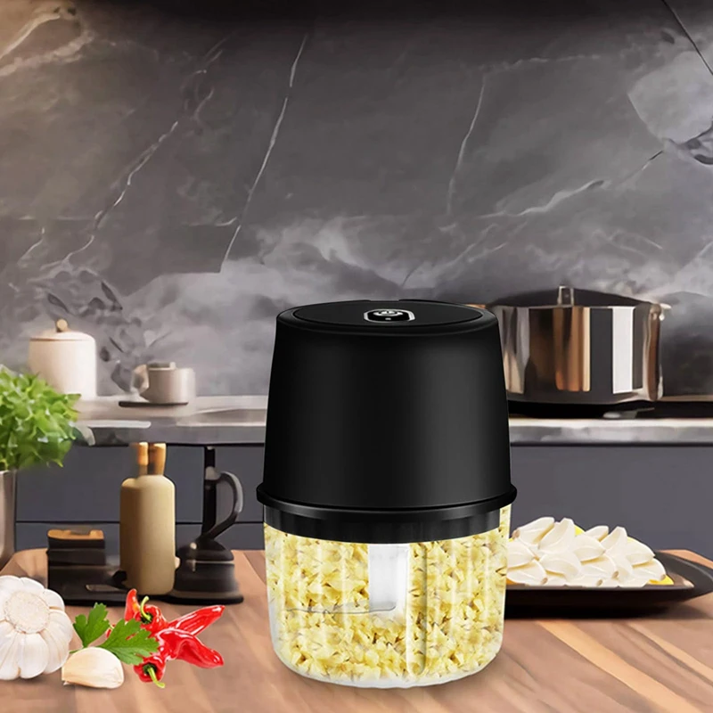 Электрический измельчитель чеснока BMBY перезаряжаемый через USB портативный