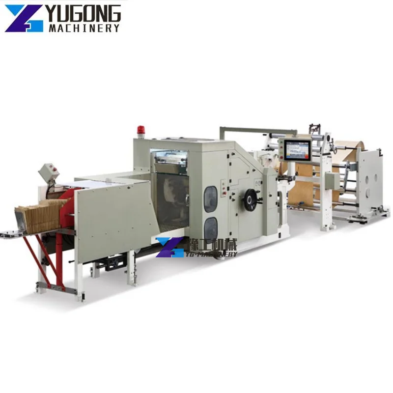 Автоматическая машина для изготовления бумажных пакетов YG