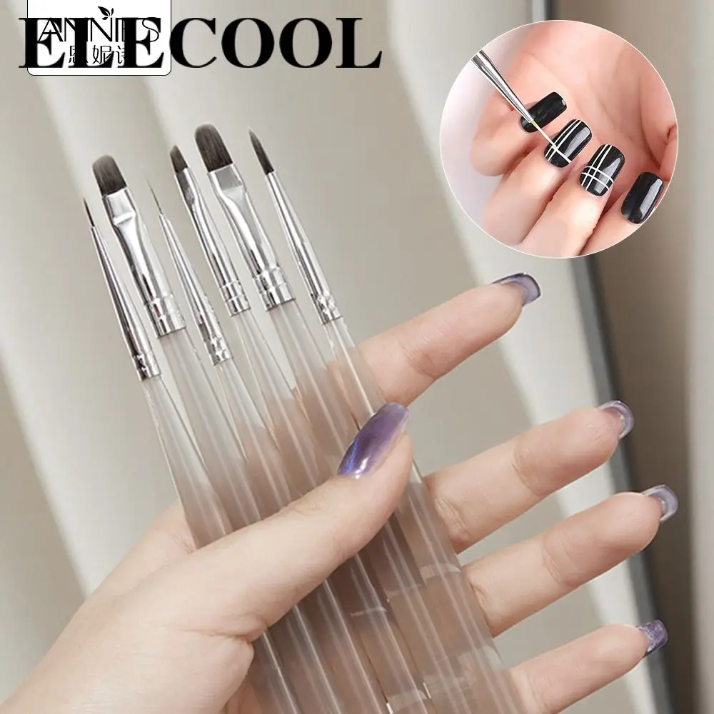 

Painting Brush Stripe Line Gel Uv Polish Drawing Pen Dotting Pen Acrylic French Nail Gel Brush Nail Brushes Nail Brush