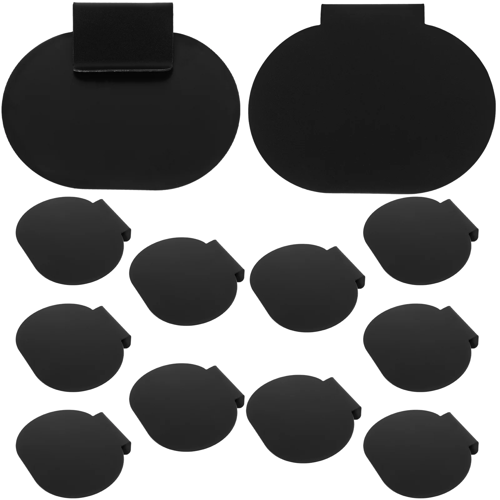 12 шт. держатель для этикеток доска объявлений сделай сам зажим корзины этикетки