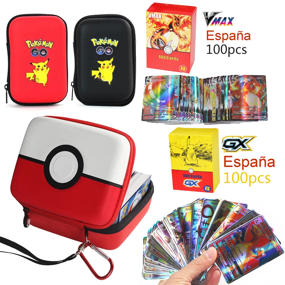 Альбом для карт Pokemon сумка хранения торговых VMAX MEGA коллекция Вмещает карту игры