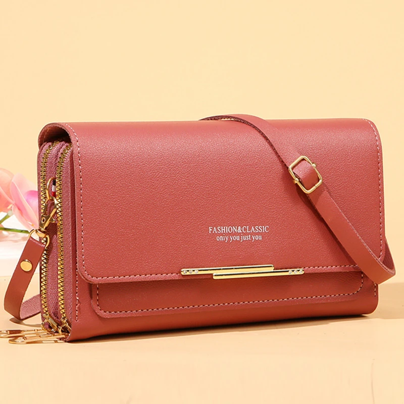 

Women's Messenger Bag Shoulder Mobile Phone Bags Small Handbag Wholesale Crossbody Wallet Ladies Card Holder Coin Purse Female