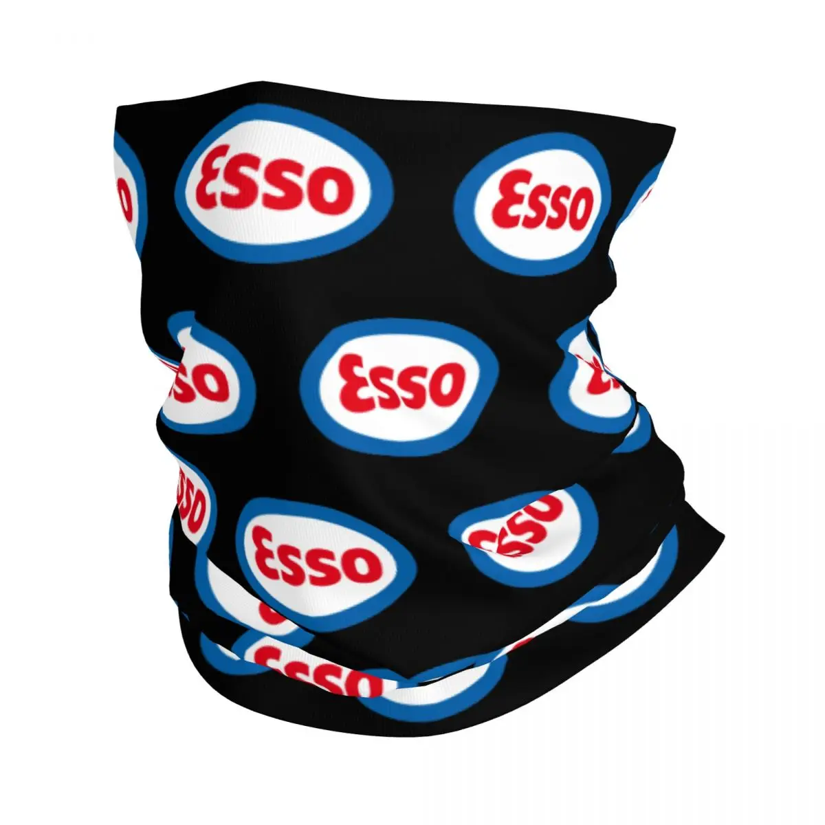 

Винтажная бандана Esso, Шейная гетра, маска для масляных, газовых, бензиновых автомобилей, мотоспорта, 70-80, шарф, многофункциональная маска для лица для мужчин, женщин и взрослых