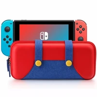 portable hard shell case for nintend switch dual zipper magnetic button pouch storage bag ns console cases protective cover