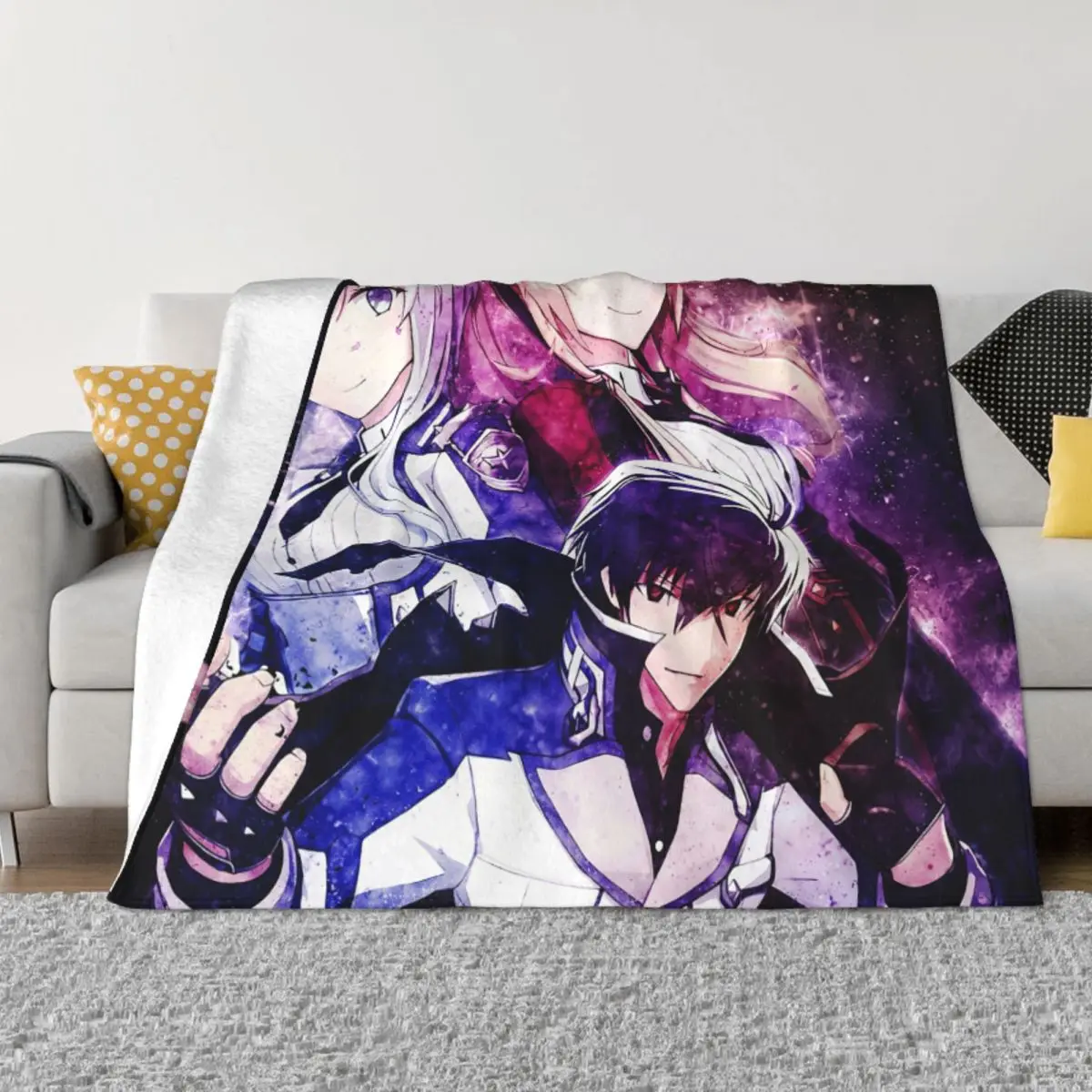 

2022 MDFLT New Spring Summer Autumn Flannel Blanket Anos Voldigoad Misha Necron Sasha Necron Throw Blanket Bedding Throws