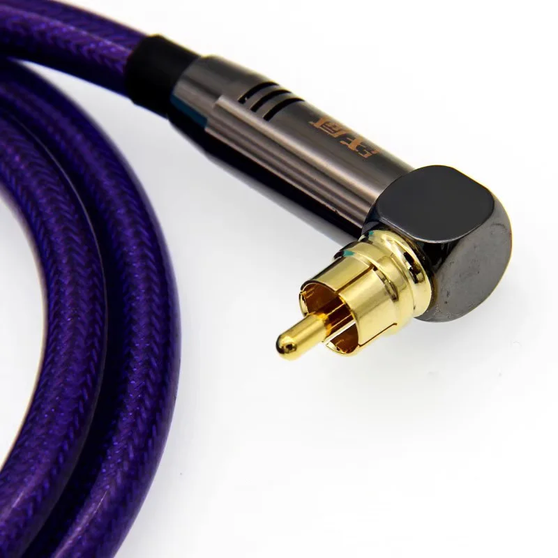Фото Коаксиальный аудиокабель 3,5 мм к RCA SPDIF 75 Ом для Fiio X7 X3K X5K X3 X5 2-й 3-й M9 M11 M15 E17 X5II X3II MOJO V3-D QA360 MUB1 №4