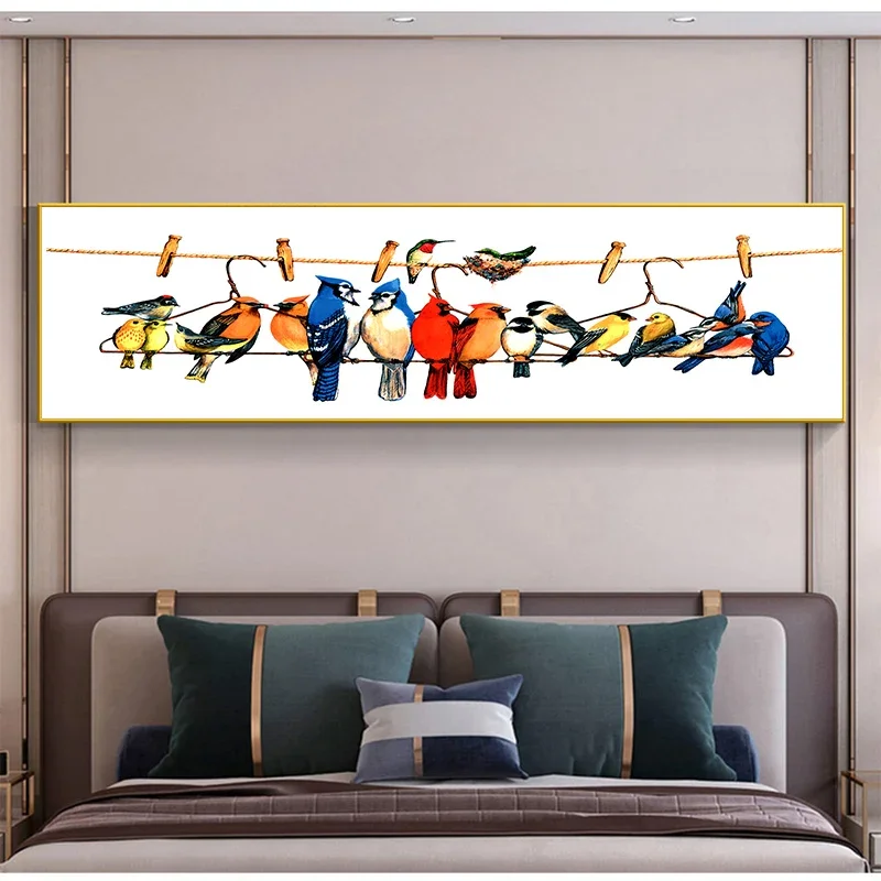 Настенный ретро-постер большого размера с абстрактным изображением животного