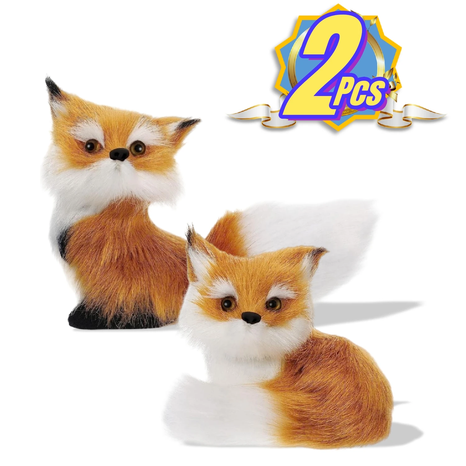 2 шт. имитация лисы