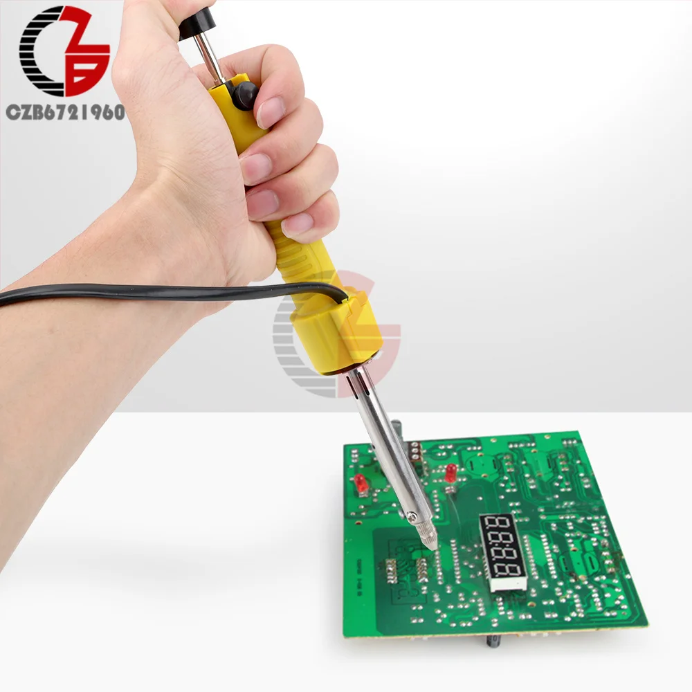 

30W Electric Heating Tin Sucker Electric Heating Dual-purpose Tin Sucker Tin Sucking Electric Soldering Iron Tin Sucking Gun US