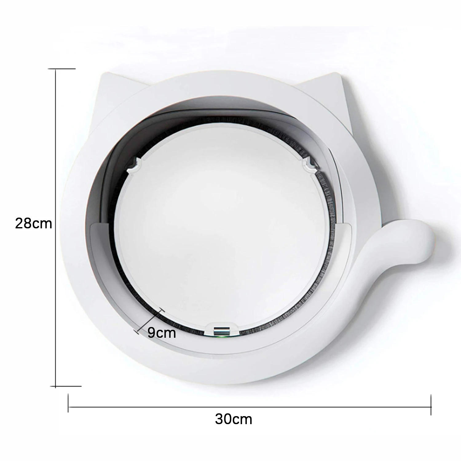 Скидка Формы для интерьера и улицы, круглые двери, доступ к двери домашних животных, кошек, собак, управляемая игрушка для домашних животных, 4 напра...