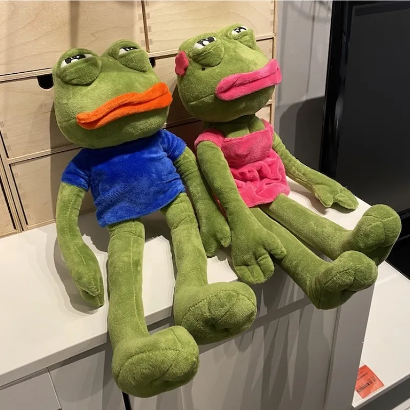 45 см грустная лягушка плюшевая игрушка мягкая набивная Подушка волшебное