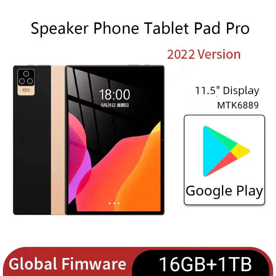 

Новинка 2022, Android 11,0, 16 ГБ ОЗУ, 512 Гб ПЗУ, 11 дюймов, 4k HD экран, Snapdragon 845, планшет, телефон с двумя SIM-картами или Wi-Fi