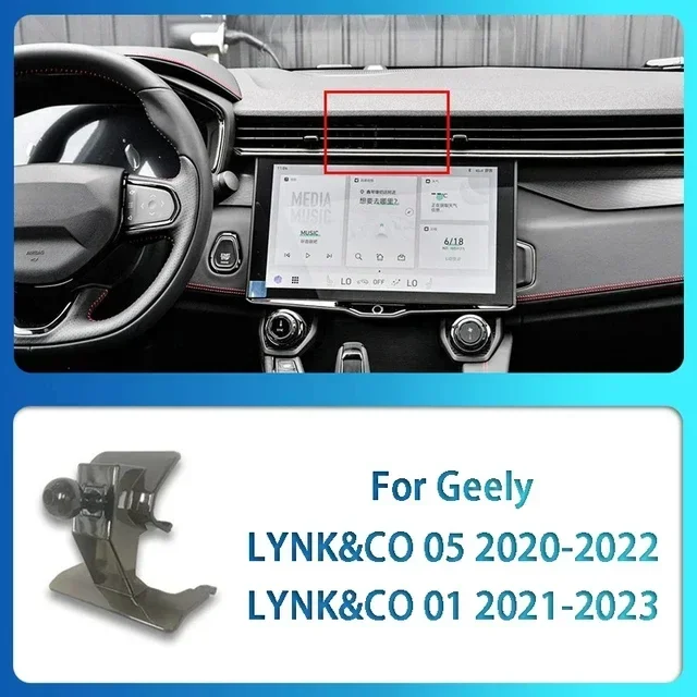 

Специальный автомобильный держатель для мобильного телефона Geely LYNK & CO 01 02 03 05 06 09 Emgrand GT BoYue X Pro Jiaji Кронштейн для крепления вентиляционного отверстия
