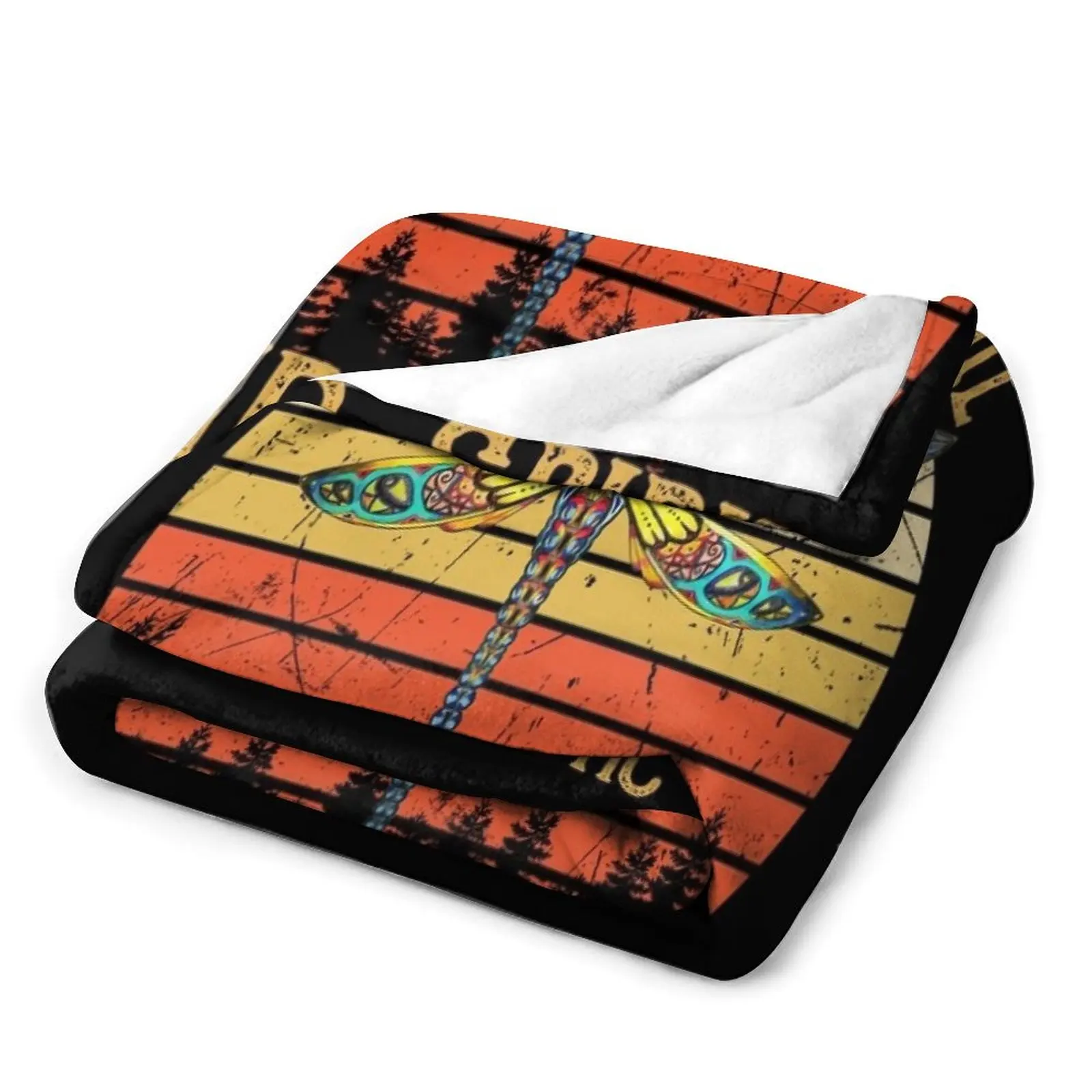 Пусть ваша душа и дух летят в Мистик Стрекоза бросать одеяло зимние кровати кайды