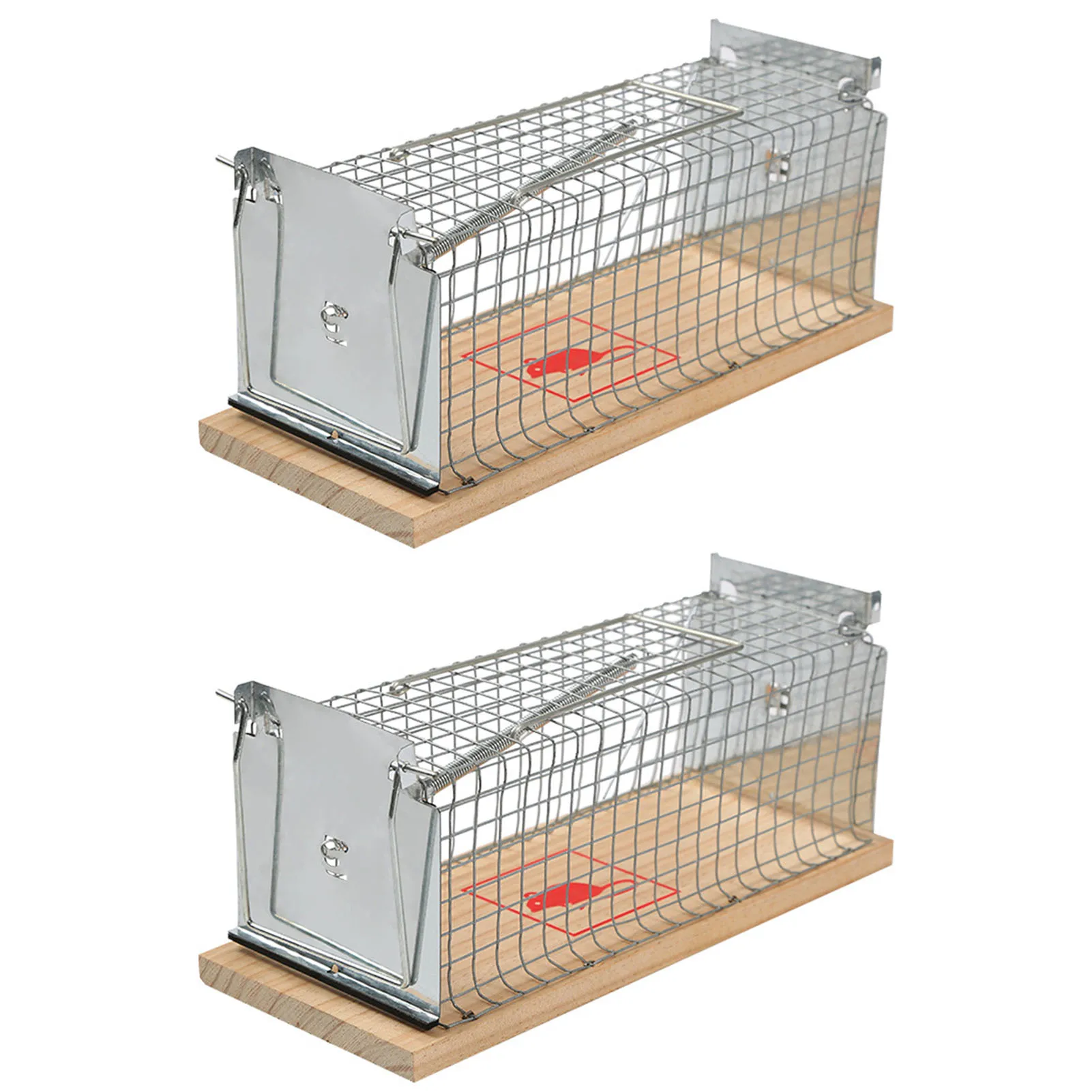 

Home Iron Mouse Mice Cage Trap Easy Operation Mouse Catching Tool for Home Garden Yard Patio