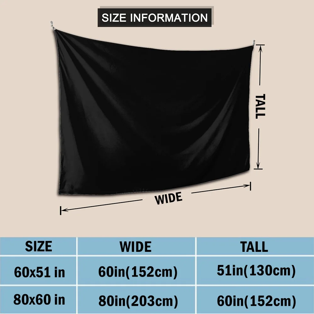 Однотонный дизайнерский гобелен в стиле хиппи для колледжа с авокадо