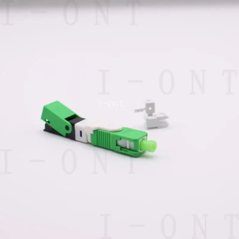 Free Shipping FTTH ESC250D Fast Conector SC APC Single-Mode Fiber Optic Quick Connector FTTH SM Optic For Telecom