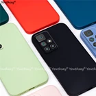 Чехол для Xiaomi Redmi Note 11 Pro, чехол для Redmi 10, чехол для Redmi Note 10, 11 Pro, 9, Poco X3 Pro, M3, чехол из жидкого силикона, мягкий чехол для телефона