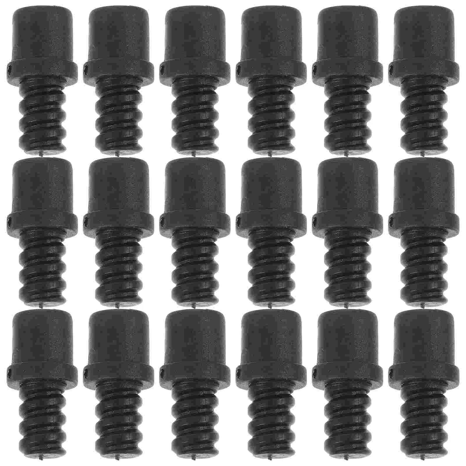 

Toilet Brush Tips Connector For Handle Adapter Repair Kit Pole Accessory Head Threaded Replacement Connectors