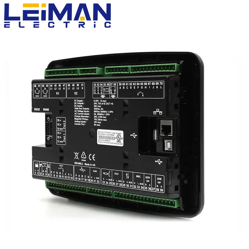 Оригинальная панель контроллера генератора Deep sea DSE8610 MKII синхронизация