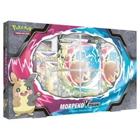 genuine pokemon cards ptcg us version english card morpeko v union puzzle special collection gift box animation peripherals card