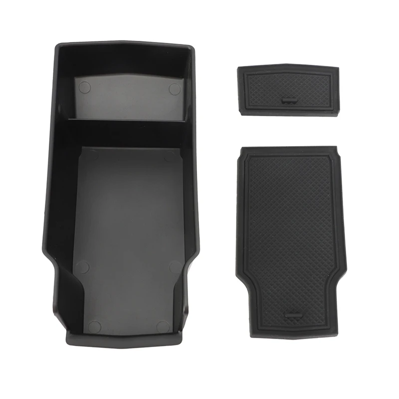 Armrest Storage Box Tray for Peugeot 208 2008 2020 2021 Center Organizer Case Glove Tray Holder Stowing Tidying images - 6