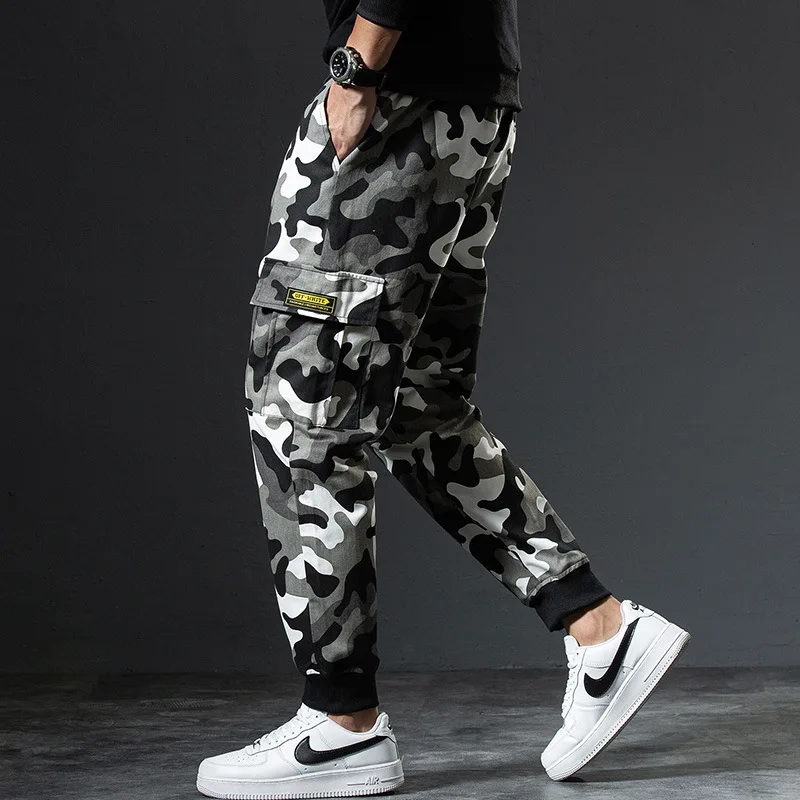 

Spring and Autumn Men's Pants Casual Loose Camouflage Sweatpants Large Size Sweatpants for Men Sports Pants Jogging Pants Men