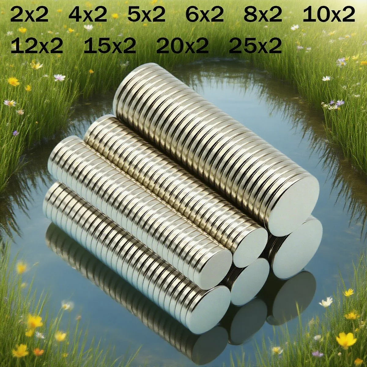 

Мощный неодимовый магнит, круглые сверхсильные магниты N35 NdfeB, постоянный магнитный магнит, магнит на холодильник 10X2 12X2 15X2 20X2