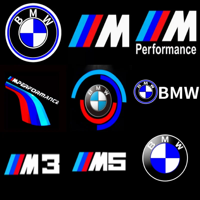 

4Pcs Led Car Door Light Logo Laser Projector Welcome Light For BMW E84 E87 X5 E70 F25 E90 E91 F01 F02 E60 E61 F10 F15 F30 M3 M5