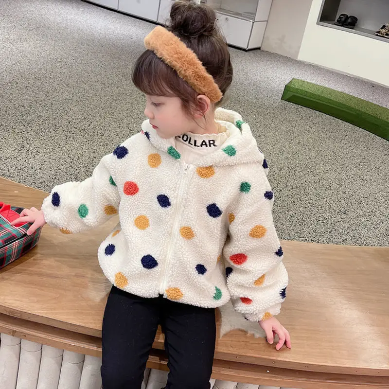 

Autumn 2022 New Luxury Fashion Girls Outerwear Sweater Warm Fashion Comfortable Jacket Windbreaker Versatile Boutique Clothing