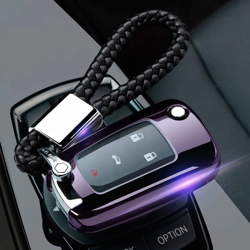 

TPU Car Remote Key Case Cover Shell For Buick Chevrolet Cruze Opel Vauxhall Mokka Encore Car Key Bag Keychain Protect Set