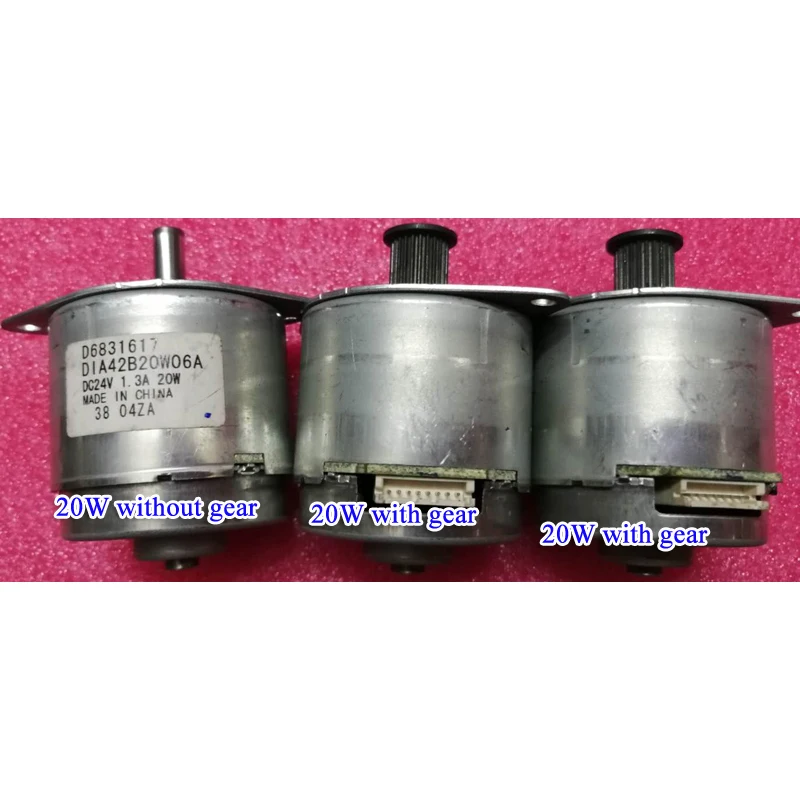 Б/у бесщеточный двигатель 6400 об/мин Φ 20 Вт с металлическим кодировщиком PWM, регулировка скорости, переднее и заднее торможение