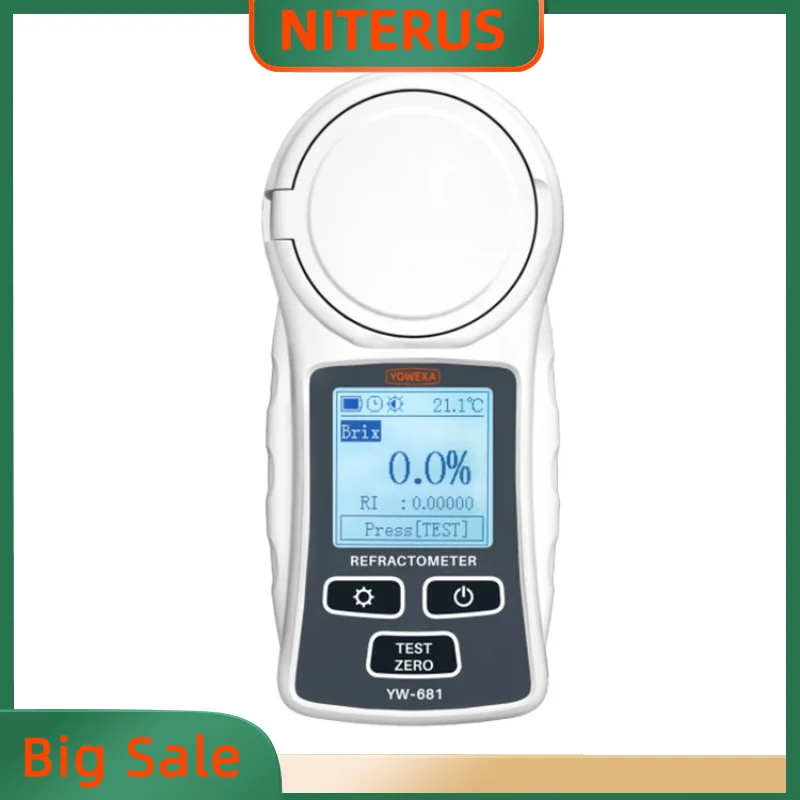 

YW-681 Pocket IP66 Waterproof ATC Measurement Digital Brix Refractometer
