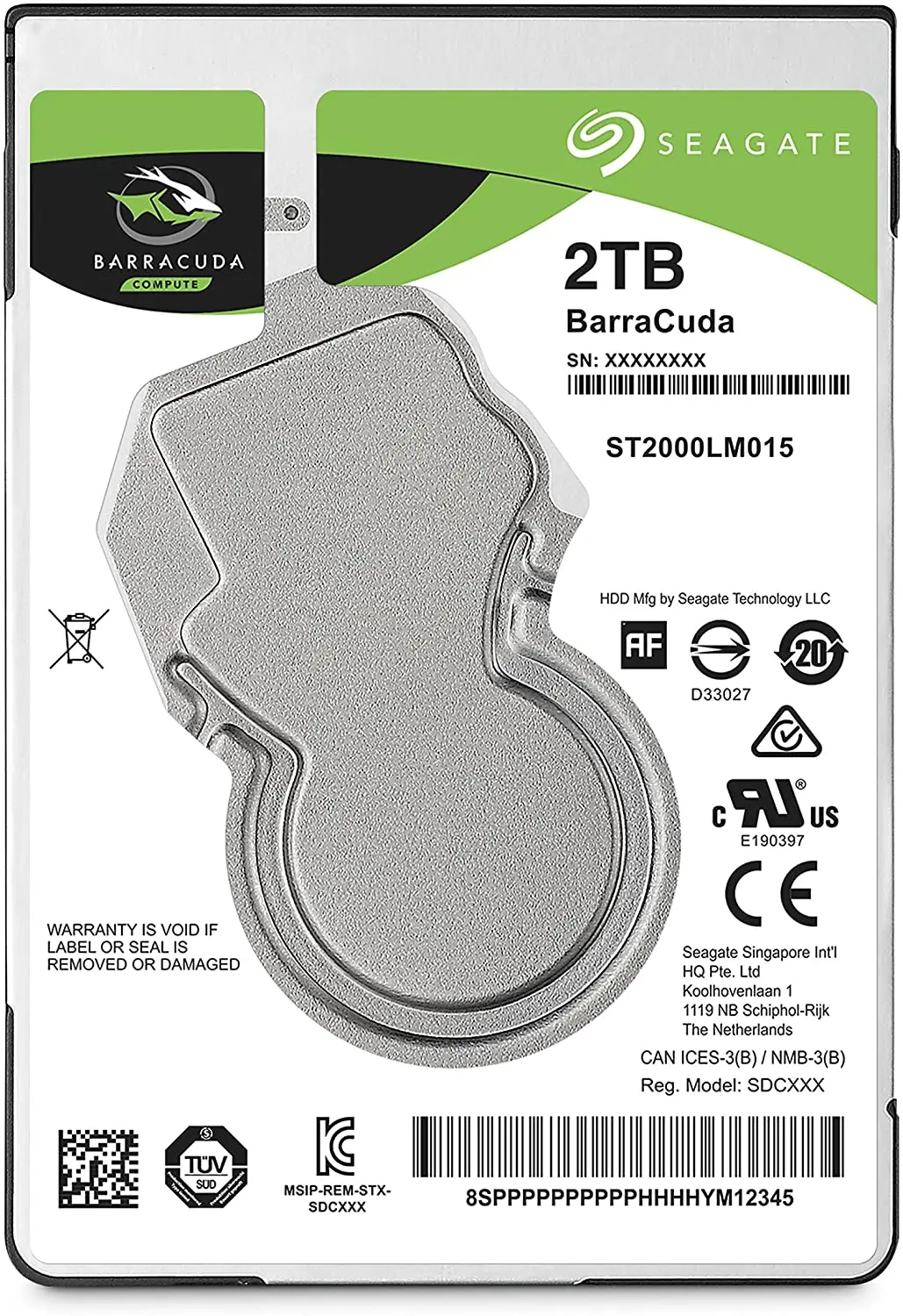 Жесткий диск 500 Гб 1000 ТБ 2 SATA III Кэш-память 5 МБ 7 мм 128 RPM для ноутбука PS4 - купить по