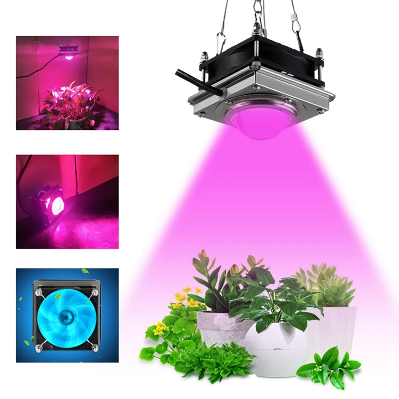 

LED Plant Light Cob Full Spectrum Plant Light Growth Light For Indoor Plants Succulent Flower Fill Light,UK Plug