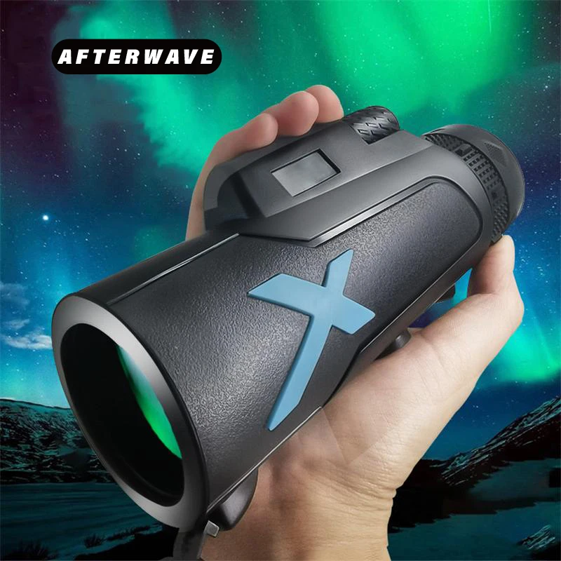 Портативный профессиональный Монокуляр Bak4 с 12X зумом HD 5000 м мощный бинокль
