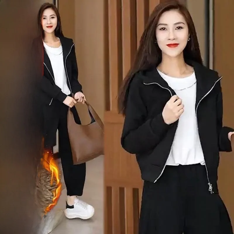 T натуральное повседневное короткое пальто на флисовой подкладке женское