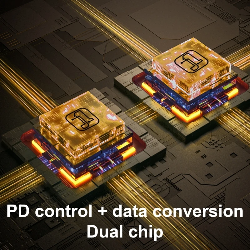 Адаптер OTG типа C3.2 с подачей питания 100 Вт высокоскоростной синхронизацией данных