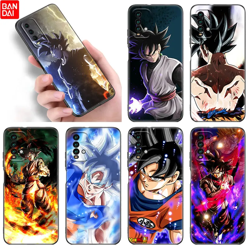 

Anime Dragon Ball Z Goku Ultra Instinct Case For Xiaomi Redmi Note 11 11S 11T 11E 10 10T 10S 9S 8T 9 8 7 Pro 5G Cover