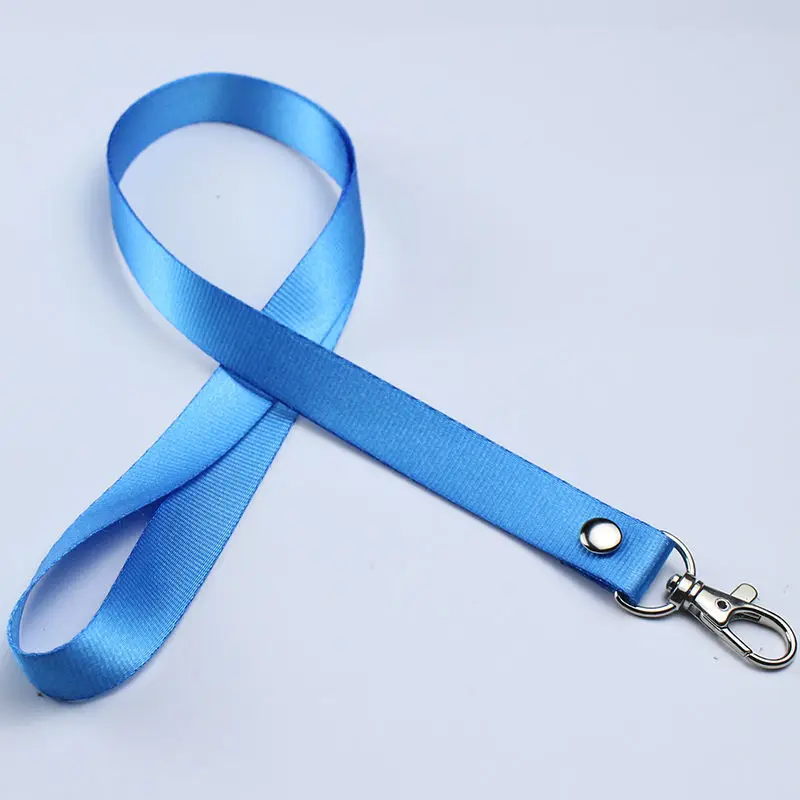 

50 шт./лот, ремешок с принтом на заказ для ключей, логотип, держатель бейджа и карты персонала, 1 цвет, персонализированная печать, Landyard